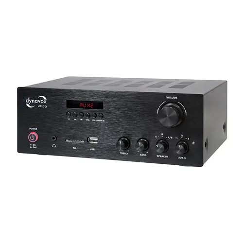 Produktbild Dynavox Stereo Kompakt-Verstärker VT-80 schwarz