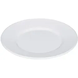 Riess Suppenteller Classic Weiss 21 cm - Suppenteller aus hochwertigem Emaille, hygienisch und bakterienhemmend. Bewahrt den Geschmack und speichert Wärme optimal – ideal für genussvolle Momente.