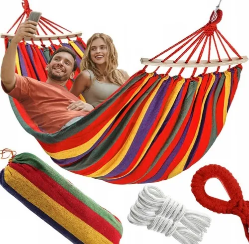 La Siesta® Alisio Toucan – Wetterfeste Hängematte - Hängematten & Hängestühle, wetterfest und ideal für den Außenbereich, perfekt zum Entspannen im Garten oder auf der Terrasse.