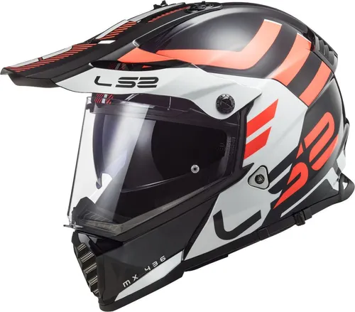LS2 Motocrosshelm MX436 Pioneer Evo Adventurer Motocross Helm