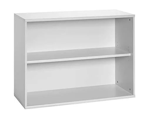 MÖBELPARTNER Aktenregal Work lichtgrau 100 x 39,5 x 76 cm - Büromöbelprogramm mit flexiblem Stauraum: Das MÖBELPARTNER Aktenregal bietet anpassbare Fachböden und kann auch als Raumteiler genutzt werden.