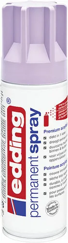 e-5200 Permanent Spray light lavender - 200 ml Acrylfarbe für Holz, Stein, Metall und mehr, witterungsbeständig und schnell trocknend