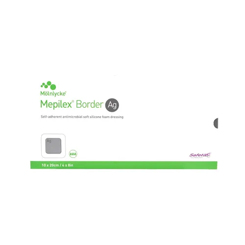 MEPILEX Border Ag Schaumverb.10x20 cm