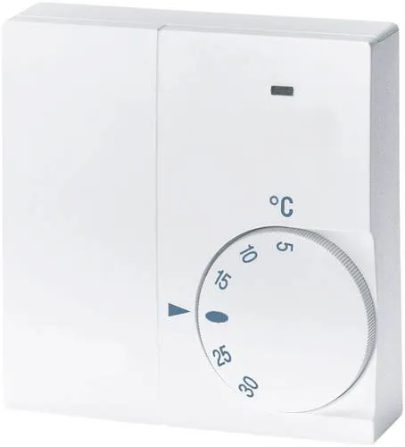 Eberle Controls INSTAT 868-R10 Funksender analog - Batteriebetriebenes Funkthermostat für einfache Wandmontage. Ideal zur Regelung von Heizsystemen mit intuitiver analogen Temperatureinstellung und Heizkostenbremse.