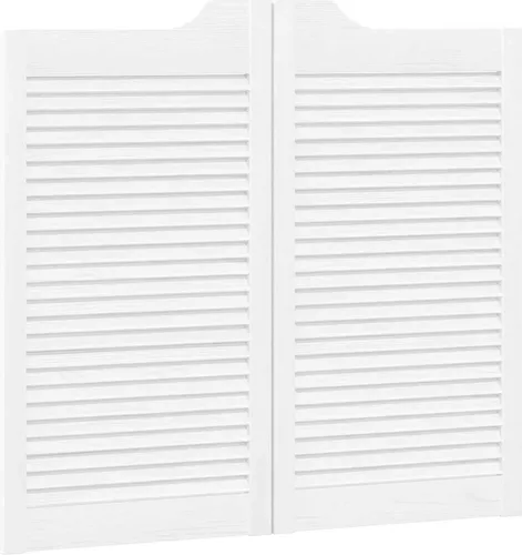 vidaXL Schwingtüren Lamellen-Design 90x100 cm von vidaXL