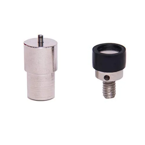 GETMORE Parts Werkzeug, Hohlnietwerkzeug Einzelkopf, Presswerkzeug passend zu Ösen-, Hebel- und Spindel-, Federschlag-, Nietpresse für Einzelkopf-Hohlnieten - 12 mm