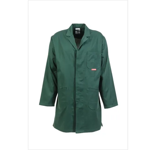 Berufsmantel 0642 mittelgrün, Größe 60 - Arbeits- & Schutzkleidung, robuster Berufsmantel in mittelgrün für optimalen Schutz und Komfort bei der Arbeit.