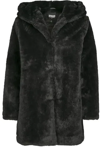 Urban Classics Ladies Hooded Teddy Coat