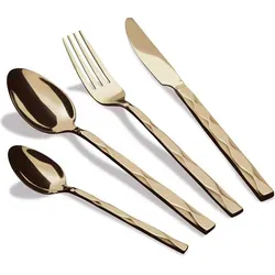 24-teiliges Besteckset für 6 Personen, Champagner glänzend BERLINGER HAUS BH-3084