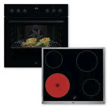 AH41B Herdset mit 8 Heizarten von AEG