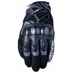 Five RS-C Motorradhandschuhe Schwarz Größe L für Männer - Hochwertige Motorradhandschuhe mit 4-Wege-Stretch und Carbon-Knöchelschutz. Ideal für sicheren und komfortablen Fahrspaß auf dem Motorrad.