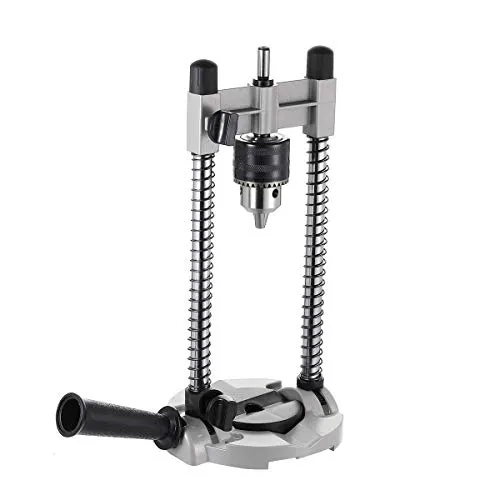 TOPWAY Bohrständer Mobiler Mehrwinkel-Bohrführungsaufsatz Bohrständerhalter mit 13mm Bohrfutter für 1/2