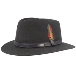 Stetson Filzhut 59/L - Eleganter Wollhut - Caps & Hüte, aus 100% Wolle für besten Tragekomfort, ideal für stilbewusste Männer und Frauen.