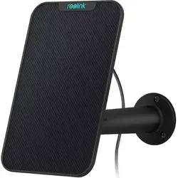 Reolink Solarpanel 3,2W für Reolink Kameras - Ladegerät mit IP65 Schutzklasse, robust und flexibel platzierbar, ideal für Reolink Argus Kameras. Inkl. Halterung und 4 m Anschlusskabel.