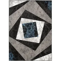 Tapiso Teppich, Blau, Rechteckig, 80x150 cm – Pflegeleichter Klassiker für jeden Raum - Entdecken Sie den stilvollen Tapiso Teppich in Blau, der pflegeleicht ist und für jeden Raum die ideale Wahl darstellt. Mit verschiedenen Größen erhältlich, ergänzt er jedes Zuhause perfekt.