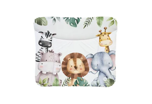 CEBA BABY Wickelauflage Dschungeltiere 75 x 72 cm von CEBA BABY