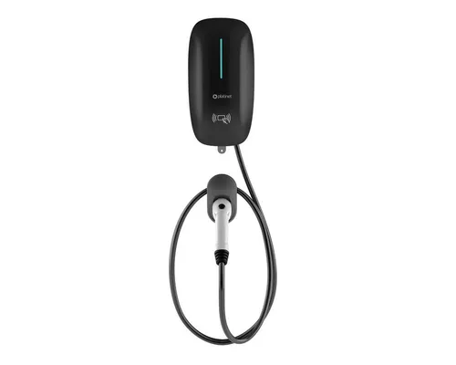 Platinet Elektroauto-Ladestation EV_PWB22S, Wallbox 22kW / 32A, 1-phasig, Wallbox mit 7m Ladekabel und RFID Karten, 22kW Wallbox mit RFID WLAN und App Steuerung