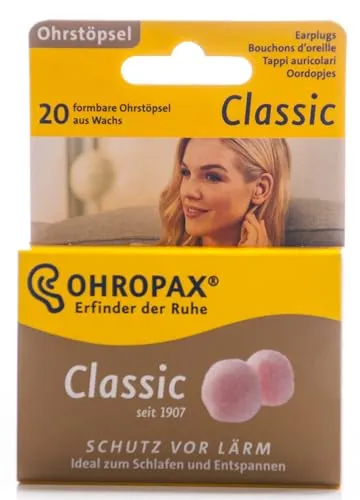OHROPAX Wachs, Classic Ohrstöpsel, 20St