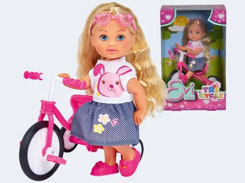 Evi auf Dreirad 12cm mit Sonnenbrille