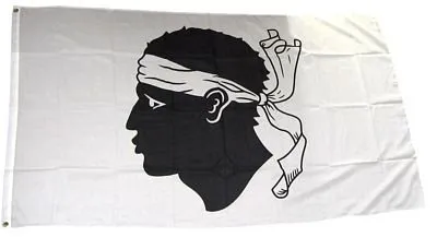 Fahne / Flagge Frankreich - Korsika NEU 90 x 150 cm
