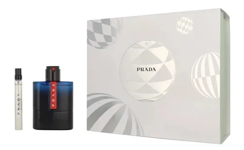 PRADA LUNA ROSSA OCEAN 100ml Eau de Toilette Spray Set - Herren Duft Set mit 100ml Eau de Toilette und 10ml Reisegröße, ideal für unterwegs und für sportliche Eleganz.