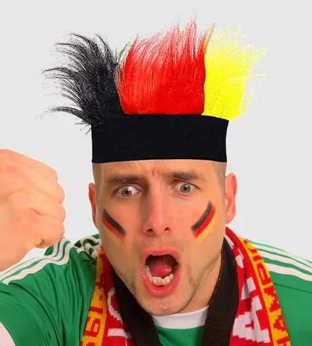 Fan Stirnband Deutschland WM 2024 Fahne Public Viewing Party Stadion Lustig