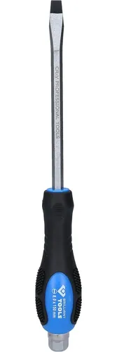 Brilliant Tools Schraubendreher Schlitz mit Schlagkappe, 8,0 mm