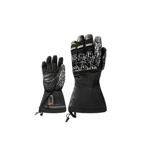 Lenz Beheizte Handschuhe 7.0, Schwarz, XL - Beheizte Skihandschuhe, ideal für kalte Tage, mit leistungsstarker Heiztechnologie für warme Hände während des Skifahrens oder Wanderns.