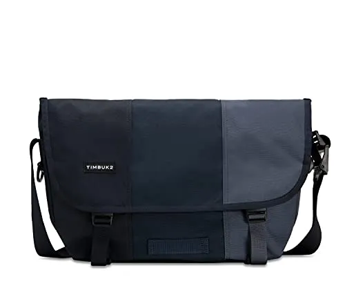 Timbuk2 Heritage Classic M Kuriertasche - Dunkelblau 1108-4-1112 - Notebook-Tasche aus robustem Cordura® Canvas, ideal für den täglichen Einsatz und stilvoller Begleiter für unterwegs.