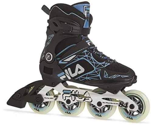 FILA Inline Skates Legacy Pro 84 - Damen schwarz - Inliner für Damen mit agilem Aluminiumrahmen und komfortablen 84mm Rollen, ideal für entspanntes Skaten und beste Beweglichkeit.