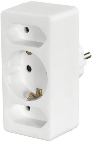 Hama Netzkabel/Adapter Steckdosenadapter 3 fach