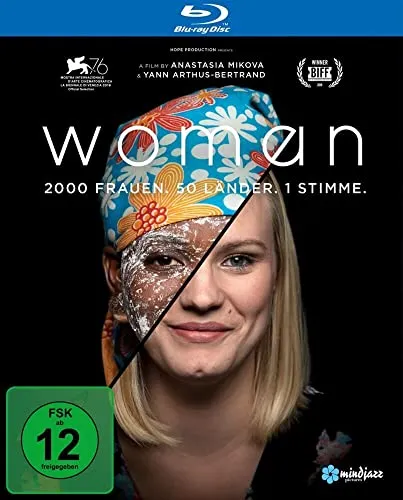 Woman (Blu-ray) NEU - Dokumentation über das Leben von Frauen weltweit, beeindruckende Einblicke und inspirierende Geschichten, FSK 12, ideal für Filmfans und Bildungsinteressierte.