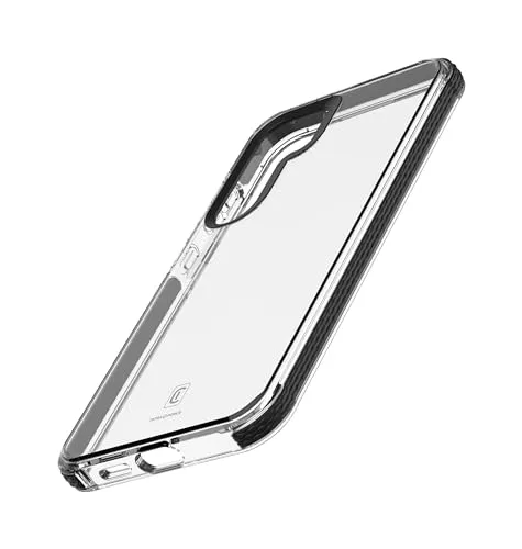 Cellularline TETRACGALS24T Backcover für Samsung Galaxy S24 - Smartphone Hülle mit IDS-Technologie für maximalen Schutz, antibakteriell und stoßdämpfend, ideal für den täglichen Gebrauch.