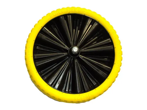FORT ERSATZRAD Flex Lite 400x100 mm - Schubkarre für Garten und Bau, leicht und robust für müheloses Transportieren von Materialien.