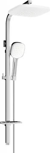 Mexen Q33 Duschsäule, Chrom/Weiß in weiß von MEXEN
