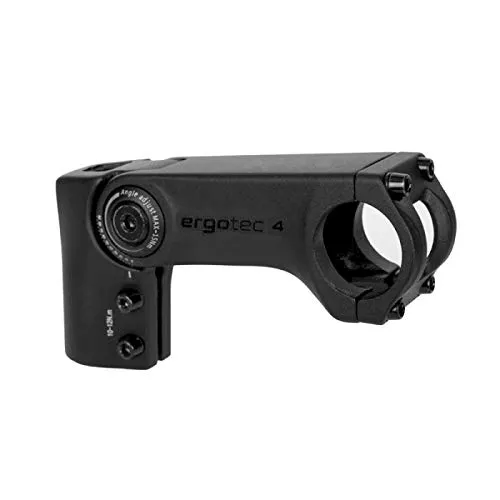 ergotec Sepia Ahead 50 31,8 110MM SCHW. Level 4 - Robuster Fahrradvorbau - Fahrradvorbauten: Stabiler und leichter Vorbau mit Level 4 für optimale Kontrolle und Fahrkomfort auf jedem Terrain.