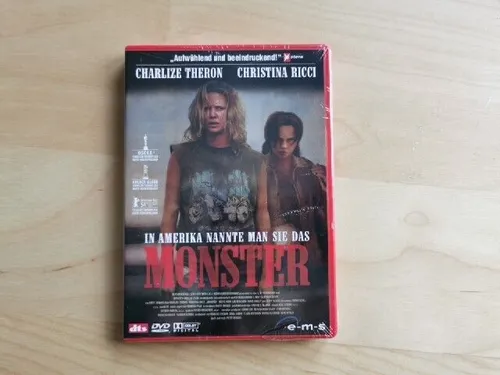 Monster (DVD) - NEU & OVP mit Charlize Theron - Biografie-Thriller über das Leben von Aileen Wuornos, herausragend mit Charlize Theron in der Hauptrolle, ideal für Filmfans.