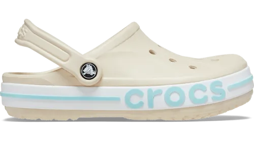 Beige Crocs Pantoletten für Damen