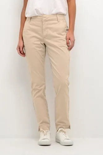 KAFFE Anzughose Pants Suiting KAmette grau 34 - Business-Mode: Stilvolle Anzughose in Feather Gray aus 98% Baumwolle für optimalen Tragekomfort und eine perfekte Passform.