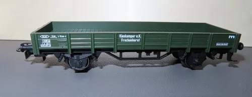 Märklin Güterwagen Märklin 4424.046 Niederbordwagen grün Kieskemper e.K. limitiert AC