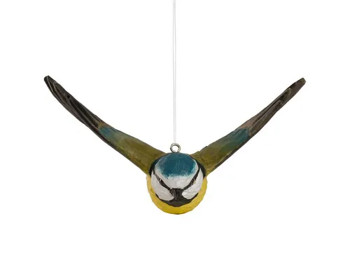 Wildlife Garden Skulptur Dekovogel Fliegende Blaumeise