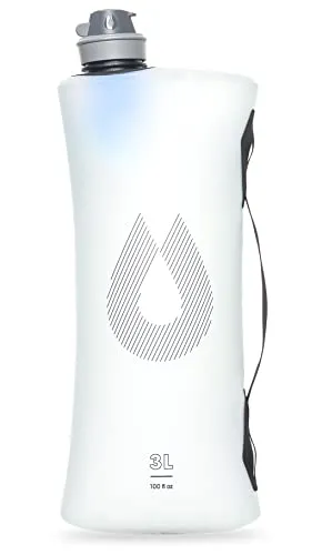 Hydrapak Seeker 3 L Wasserbehälter + Filter Kit - Trinksysteme mit integriertem Hochleistungsfilter, entfernt 99,9999 % Bakterien und 99,999 % Mikroplastik, ideal für Outdoor-Abenteuer.
