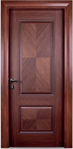 Luxuriöse braune Zimmertür aus Holz – Feuchtigkeitsbeständig und Elegant - Hochwertige Kompletttür aus Holz, ideal für jeden Raum. Mit einer Breite von 90 cm und einer feuchtigkeitsbeständigen Oberfläche, die langlebige Eleganz bietet.