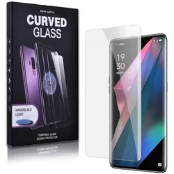 2x UV-Liquid 9H Panzerglas für Oppo Find X3 Pro 3D KLAR echtes Tempered Panzerhartglas Schutzglas Displayschutz Panzerfolie Schutzfolie Screen Protector