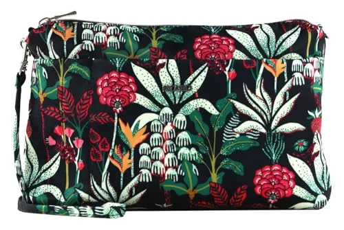PICARD Switchbag Kosmetiktasche Jungle bunt - Praktische Kulturtasche mit großzügigem Stauraum für Make-up und Pflegeprodukte. Mehrere Innenfächer sorgen für Ordnung, während das kompakte Design ideal für Reisen ist. Einfach zu reinigen und mit stabilem Reißverschluss.