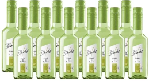 Blanchet Wein Blanc de Blancs trocken (12 x 0.25 l)