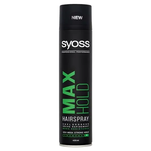 Syoss Max Hold Haarspray 400ml, 6 Stück von Syoss