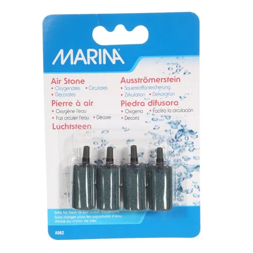 Marina Aqua Fizzzz Ausströmer Stein Zylinder, 4er-Set - Luftstein - A962