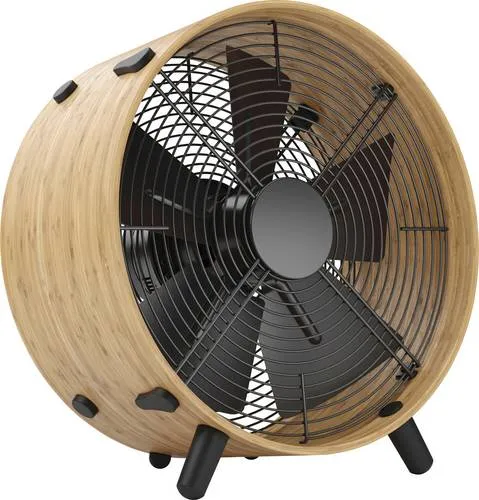 Stadler-Form Ventilator Otto Bambus, leiser Bodenventilator