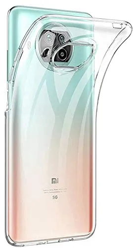 Captor Xiaomi: Mi 10T Lite Hülle Transparent TPU-Silikon in weiß von Captor